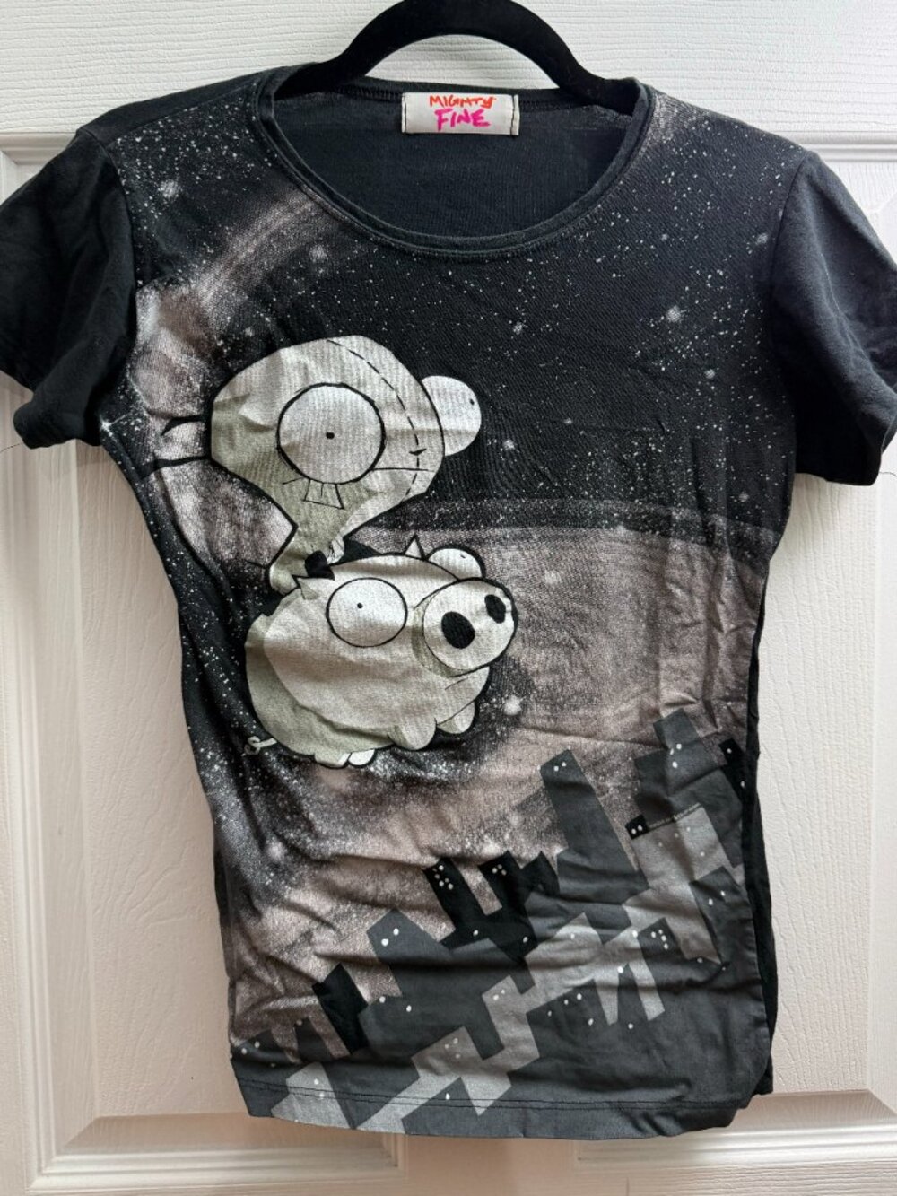 Gir Riding A Pig Graphic Tee - M